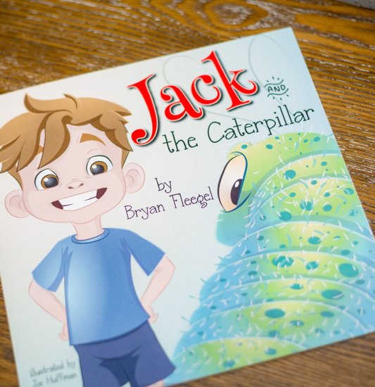 Author Signed Jack and the Caterpillar Book